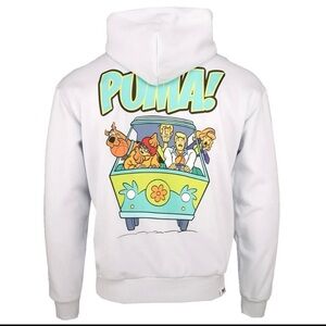 PUMA Men's Hoops x Scooby Doo Graphic Pullover Hoodie MSRP $90 Size Large